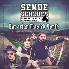 Sendeschluss - Bavarian Wasted Youth (LP) blue-white marbled Vinyl + Booklet