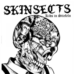 Skinsects - Kids In Stiefeln (LP) gold marbled Vinyl