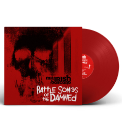 Mr. Irish Bastard - Battle Songs Of The Damned (LP) lt red Vinyl