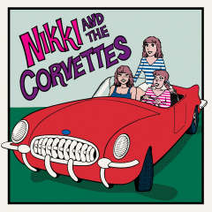 Nikki and the Corvettes - same (LP) black Vinyl