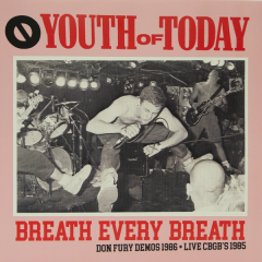Youth Of Today - Breath Every Breath Don Fury Demos (LP) Black Vinyl