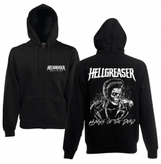 Hellgreaser - Hymns of the Dead Hoody Zipper (black)