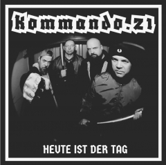Kommando21 - Heute ist der Tag (EP) 7inch black Vinyl