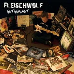 Fleischwolf - Gut geklaut (LP) gold-black crossed Vinyl Gatefolder