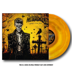 Hellgreaser - Hymns Of The Dead (LP) orange-yellow swirl Vinyl 200 copies