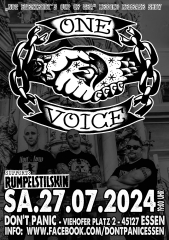One Voice / Rumpelstiltskin (Ticket) 27.07.24 Dont Panic Essen