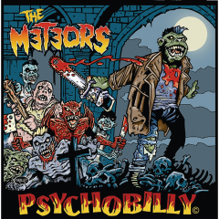 Meteors, The - Psychobilly (LP) ltd transparent green LP