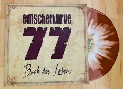 Emscherkurve 77 - Buch des Lebens (LP) brown white bursted Splatter Vinyl 77 copies