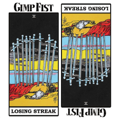 Gimp Fist - Losing Streak (LP) clear with red splashes Vinyl PRE-SALE