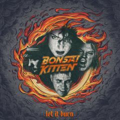 Bonsai Kitten - Let It Burn (LP+CD) Rainbow Collectors Vinyl + CD+Poster+Sticker...