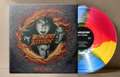 Bonsai Kitten - Let It Burn (LP+CD) Rainbow Collectors Vinyl + CD+Poster+Sticker...