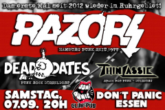 Razors / Dead Dates / Thin Lassies (Ticket) 07.09.24 Dont Panic Essen