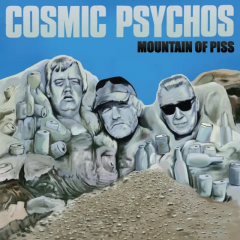 Cosmic Psychos - Mountain Of Piss (LP) ltd yellow Vinyl