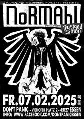 Normahl / Trustgod Simon (Ticket) 07.02.25 Dont Panic Essen