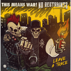 No Restraints / This means War - Leave a trace (CD) Digipac