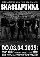 Skassapunka (Ticket) 03.04.25 Dont Panic Essen