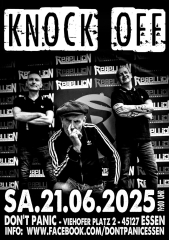 Knock Off (Ticket) 21.06.25  Dont Panic Essen