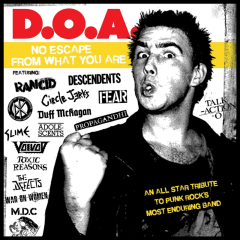 V/A: D.O.A.: No Escape From What You Are (LP) ltd cherry red Vinyl