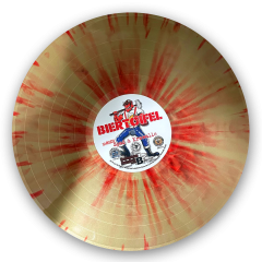 Biertoifel - Spaß und Krawalle (LP) gold with red splatter Vinyl Scene Edition