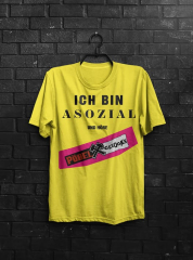 Pöbel & Gesocks - Asozial Tshirt (yellow)