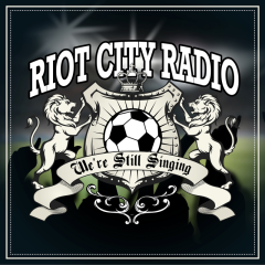 Gimp Fist / Riot City Radio - History Repeats / Were Still Singing (10inch) bluewhite swirl Vinyl
