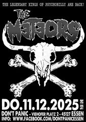 The Meteors (Ticket) 11.12.25 Dont Panic Essen