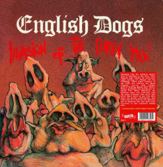 English Dogs – Invasion Of The Porky Men (LP) black Vinyl Radiation Edition