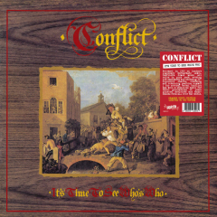 Conflict - Its Time To See Whos Who (LP) orange Vinyl