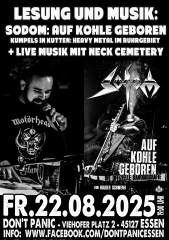 Kumpels in Kutten Lesung / Neck Cemetary live (Ticket) 22.08.25 Dont Panic Essen