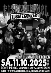 Eisenpimmel / Hummeltittchen (Ticket) 11.10.25 Dont Panic Essen