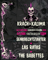 Krach und Kalimas: Senkrechtstarter/ Babettes/ Las Ratas (Ticket) 05.03.26 Dont Panic Essen