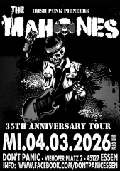 The Mahones - 35th anniversary tour (Ticket) 04.03.26 Dont Panic Essen