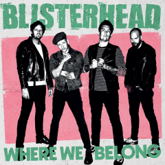 Blisterhead - Where we belong (LP) pink-black swirl Vinyl PRESALE
