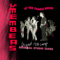 The Members - At The Coach House - Original Studio Tapes (LP) magenta Vinyl