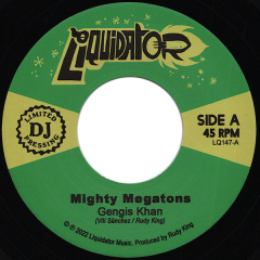 Mighty Megatons – Gengis Khan / Never Too Old (7inch) black Vinyl