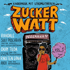 V/A: ZUCKER WATT - KINDERMUSIK MIT STROMGITARREN VOL.1 (LP)