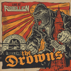 Drowns, The - Live At Rebellion (LP) ltd orange red Halloween colored LP