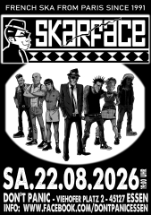 Skarface (Ticket) 22.08.26 Dont Panic Essen