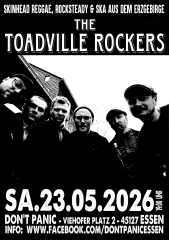 Toadville Rockers (Ticket) 23.05.26 Dont Panic Essen