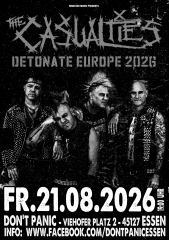The Casualties (Ticket) 21.08.26 Dont Panic Essen