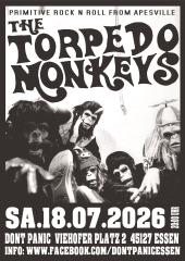 Torpedo Monkeys (Ticket) 18.07.26 Dont Panic Essen