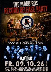 The Modbirds / Blechreiz (Ticket) 09.10.26 Dont Panic Essen