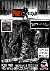 Pöbel & Gesocks / Herbärds - Halloween Night (Ticket) 31.10.26 Dont Panic Essen