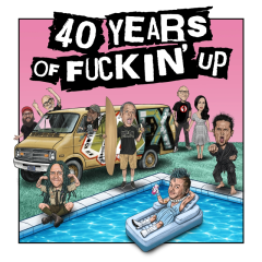 NOFX - 40 Years Of Fuckin Up (LP) ltd Indie green/Yellow Vinyl